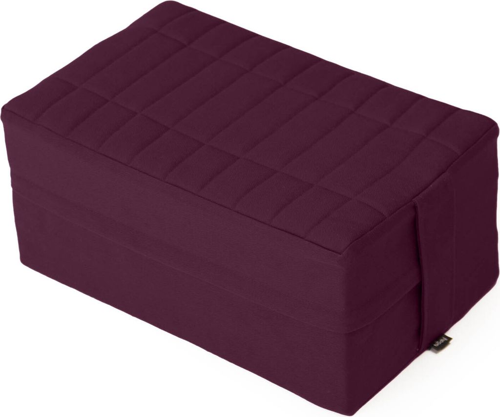 Dolpo Meditationskissen CLASSIC XL aubergine | Kokosfaser
