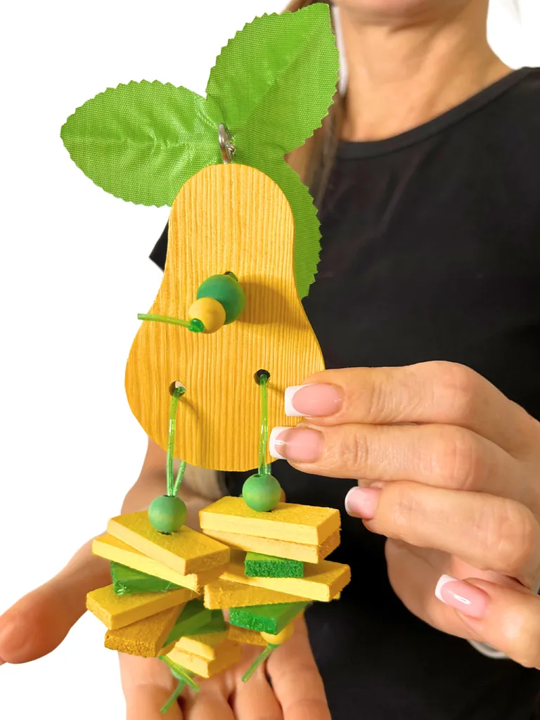 Mini Pear: Il Giocattolo Best-Seller per Tutti i Pappagalli - Offerta