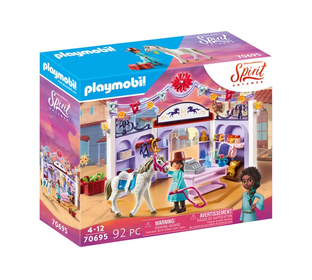 PLAYMOBIL Spirit 70695 Magasin d'équitation Miradero Image du produit 