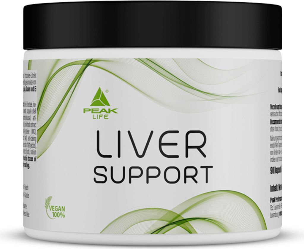 Liver Support - NEW - 90 Kapseln l Leber Unterstützung l Inositol l NAC l Pflanzenextrakte l Cholin l Artischoken Extrakt l vegan