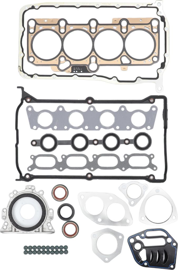 1 Satz Zylinderkopfdichtungssatz für Audi/ für VW Motor AUK Effizienz Dichtungsgummi Motorventildichtungssatz