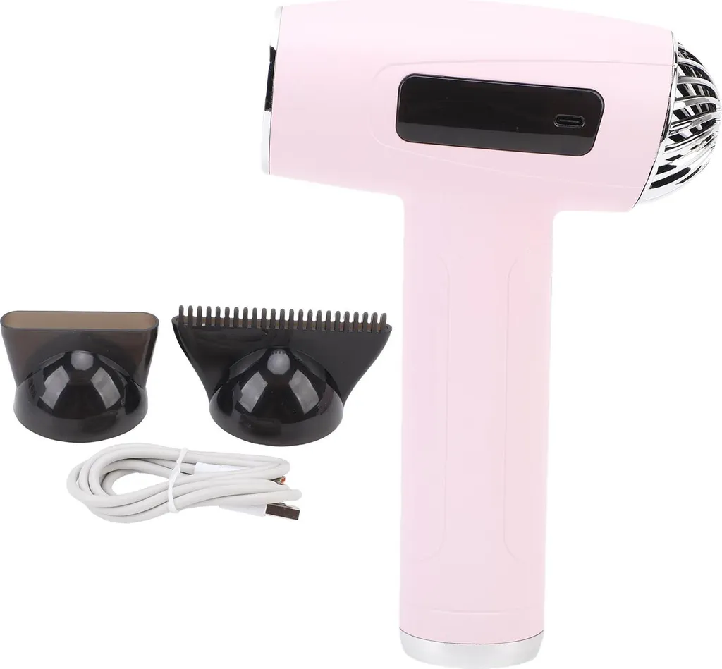 Sèche-cheveux de Voyage 200W Rechargeable Sans Fil - Léger
