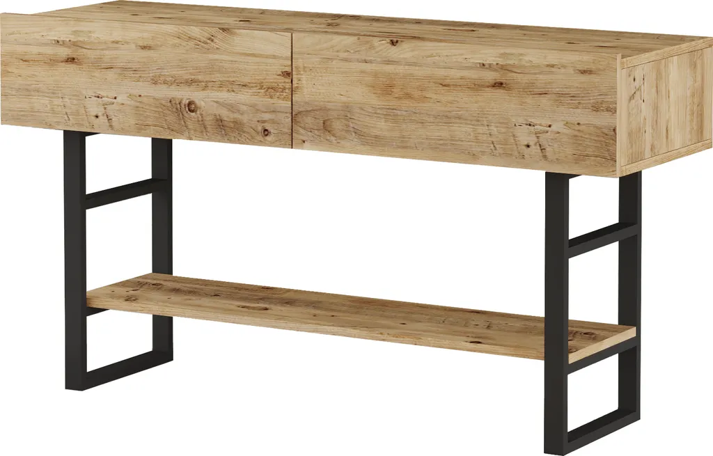 Console Lappeenranta 139cm : optimisez vos petits espaces avec style