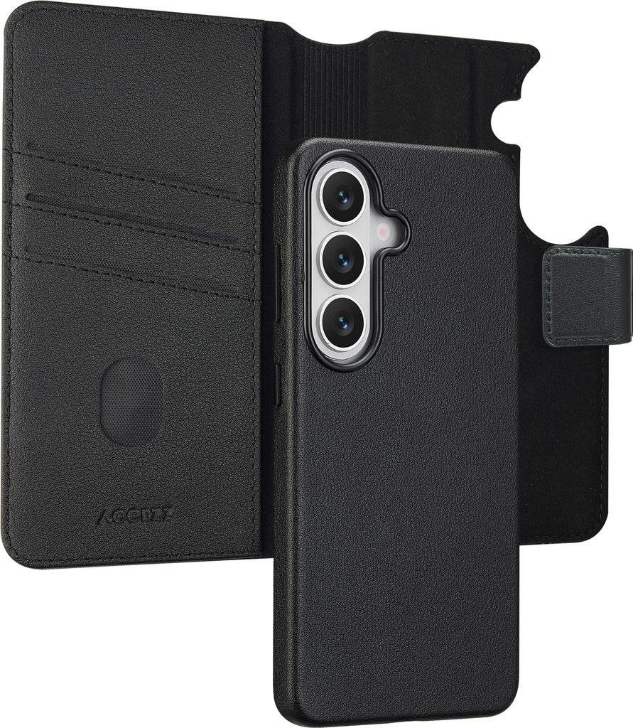 Accezz Leather Bookcase 2 w 1 z MagSafe dla Samsung Galaxy Zdjęcie produktu 