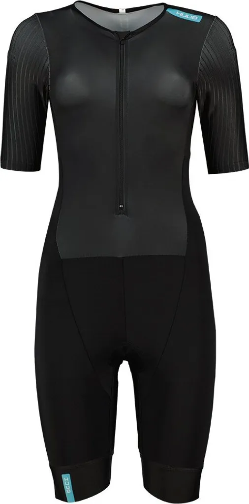 Huub Eternal Aero LC Trisuit Noir L - Tenue de Triathlon Femme Performance