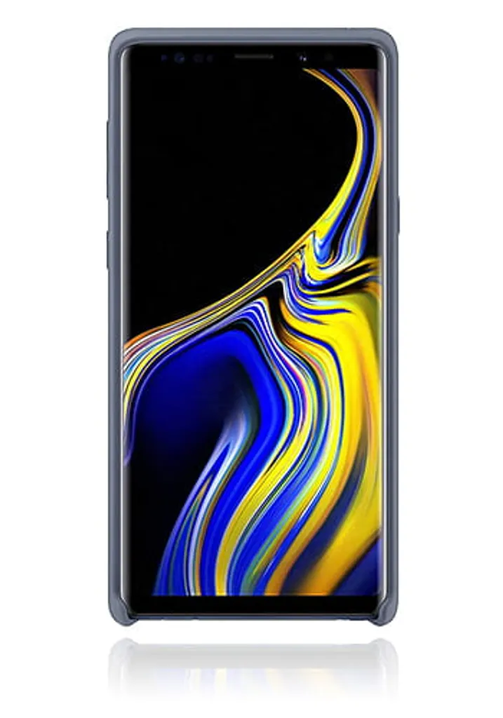 SAMSUNG EF-PN960TL Coque Silicone Bleu pour Galaxy Note 9 Originale - 12