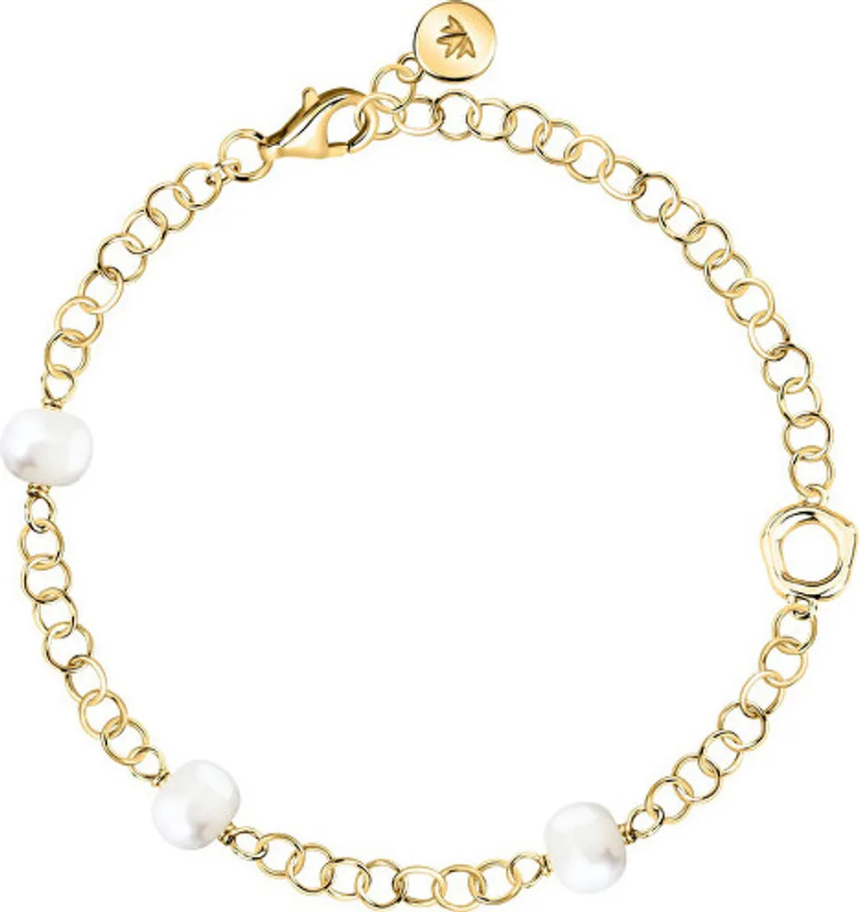 Bracciale Morellato Perla SXU48: Oro 18kt e Perle di Fiume Vere