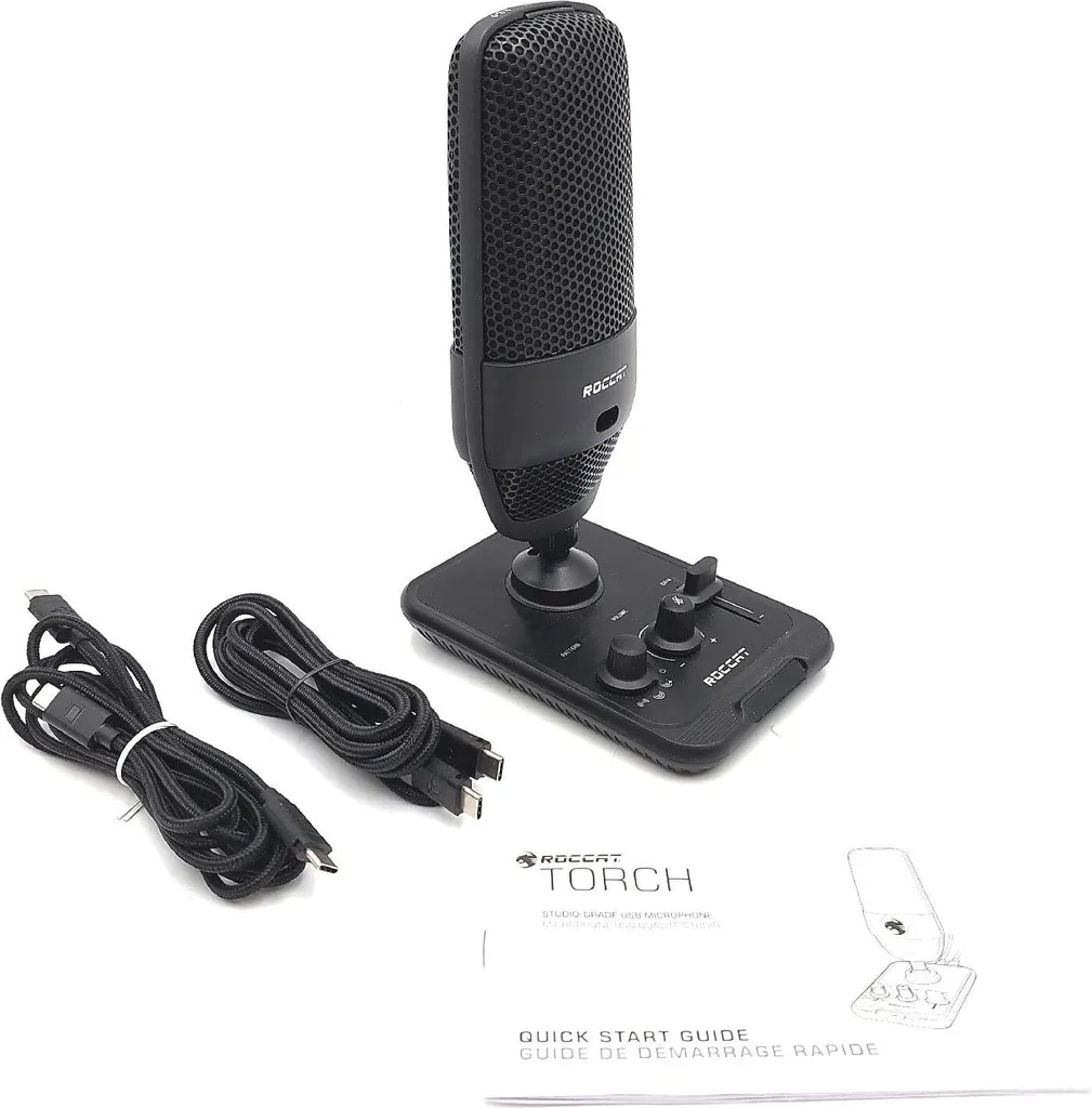 Micro USB ROCCAT Torch 24-bit 110dB avec Éclairage RGB Réactif - 9