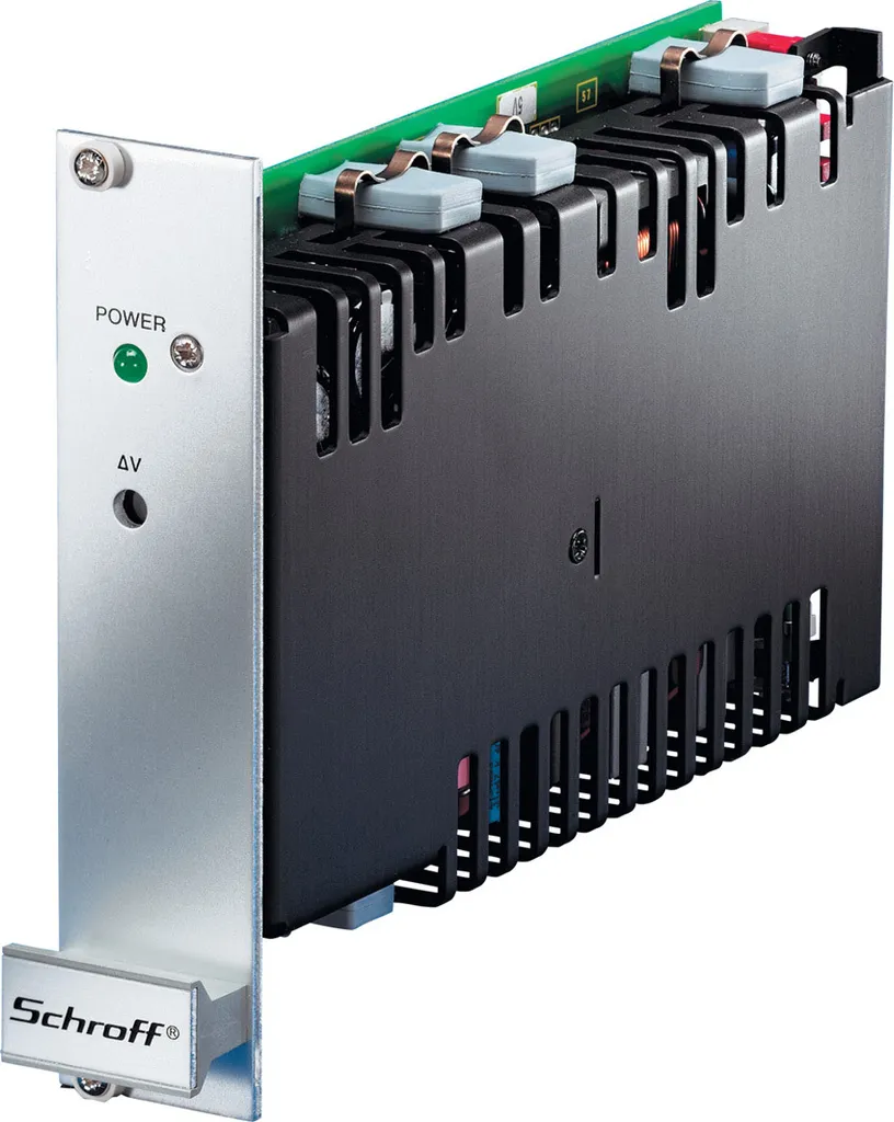 Alimentation Schroff 13100-103 Max 112 Robuste pour Châssis Rack 19 Pouces