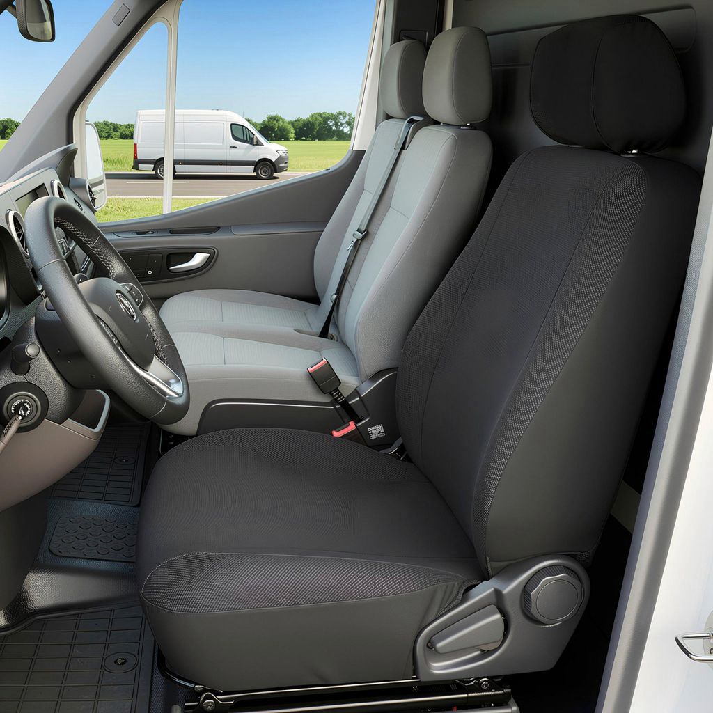 WALSER Transporter potahy autosedaček pro VW T5, jedno Obrázek produktu 