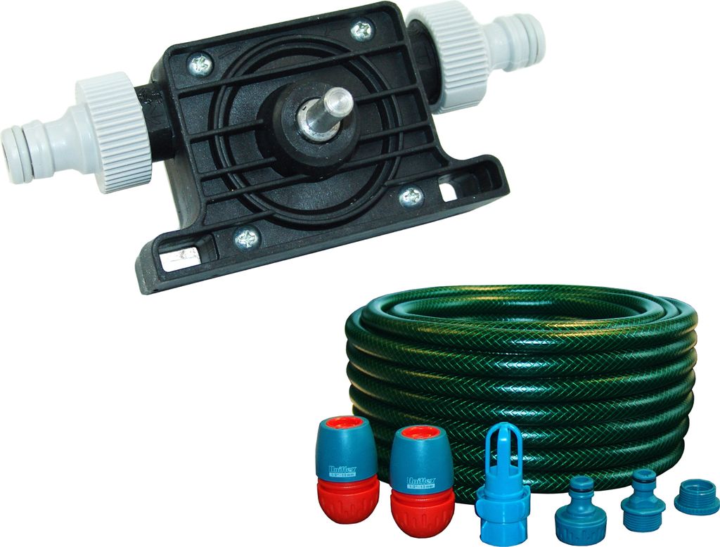Bohrmaschinenpumpen-Set für Mono-Wasserbetten, 2400l/h, 30m Produktbild 
