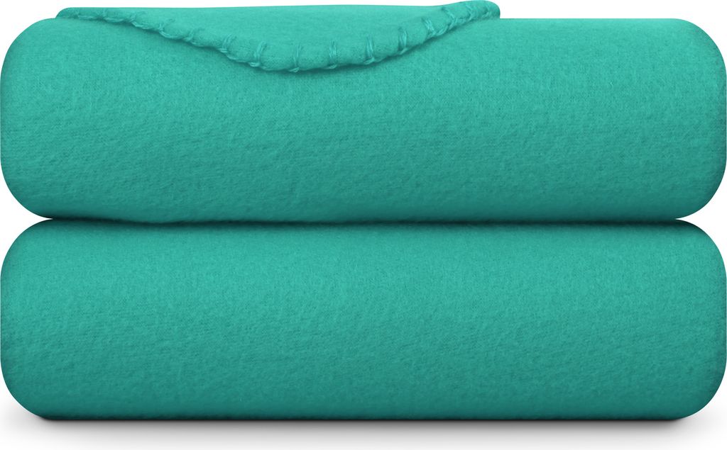 Coperta in pile 130x170cm ( turchese ) coperta da vivere, Immagine del prodotto 