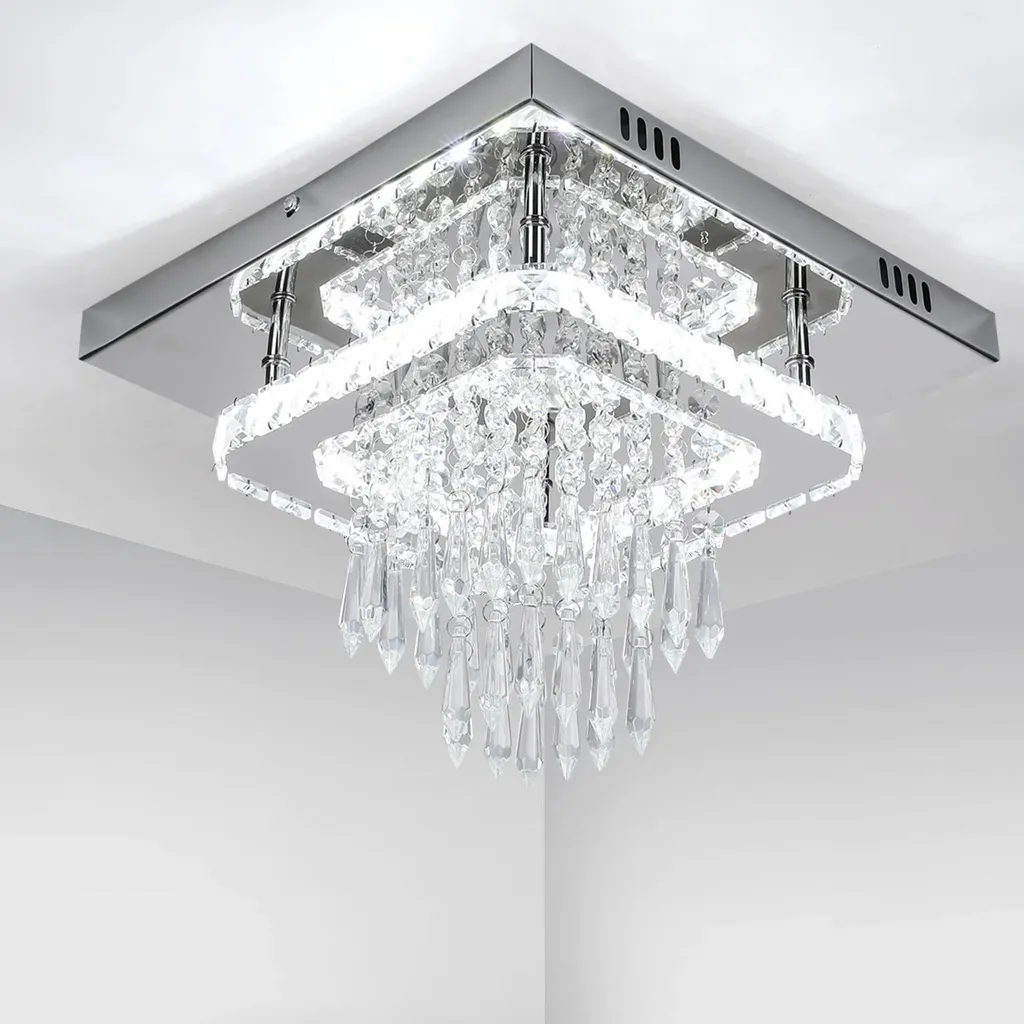 Plafonnier LED 24W Blanc Froid 30x30 cm : Fini les Pièces Sombres chez Vous