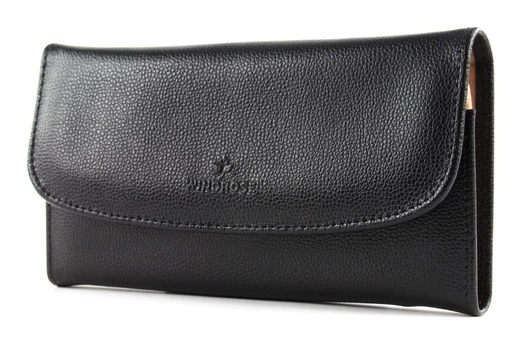 Windrose Beluga Schmuckkasten Leder 20 cm