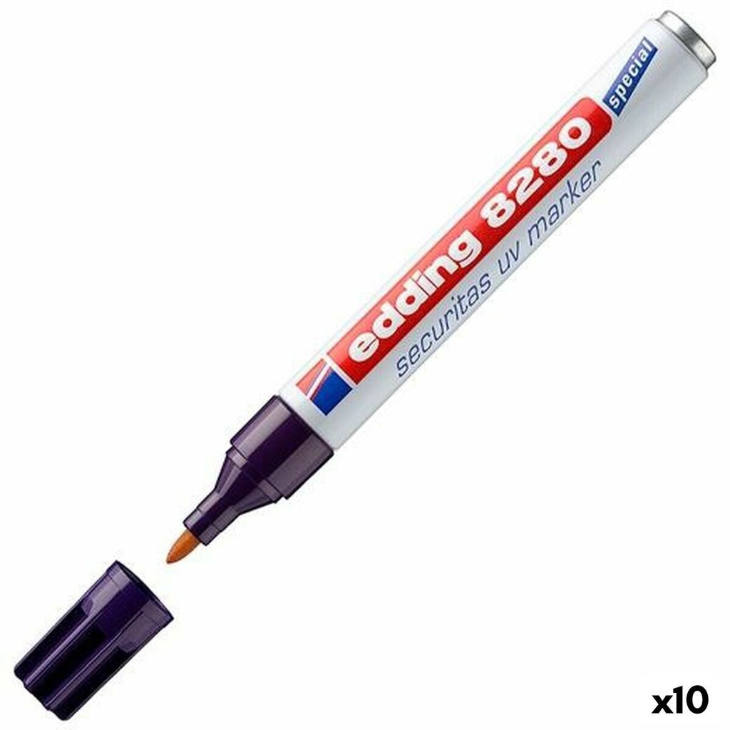 Edding Ultraviolett reaktiver Permanent Marker Stift (10 Stück)