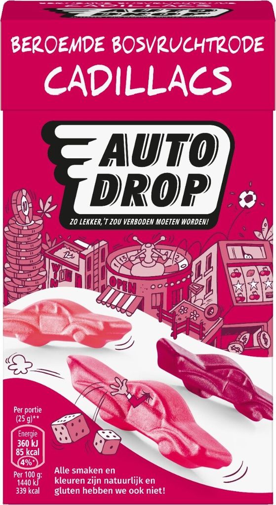 Autodrop Red Cadillacs 6 x 280 grams Produktbild 