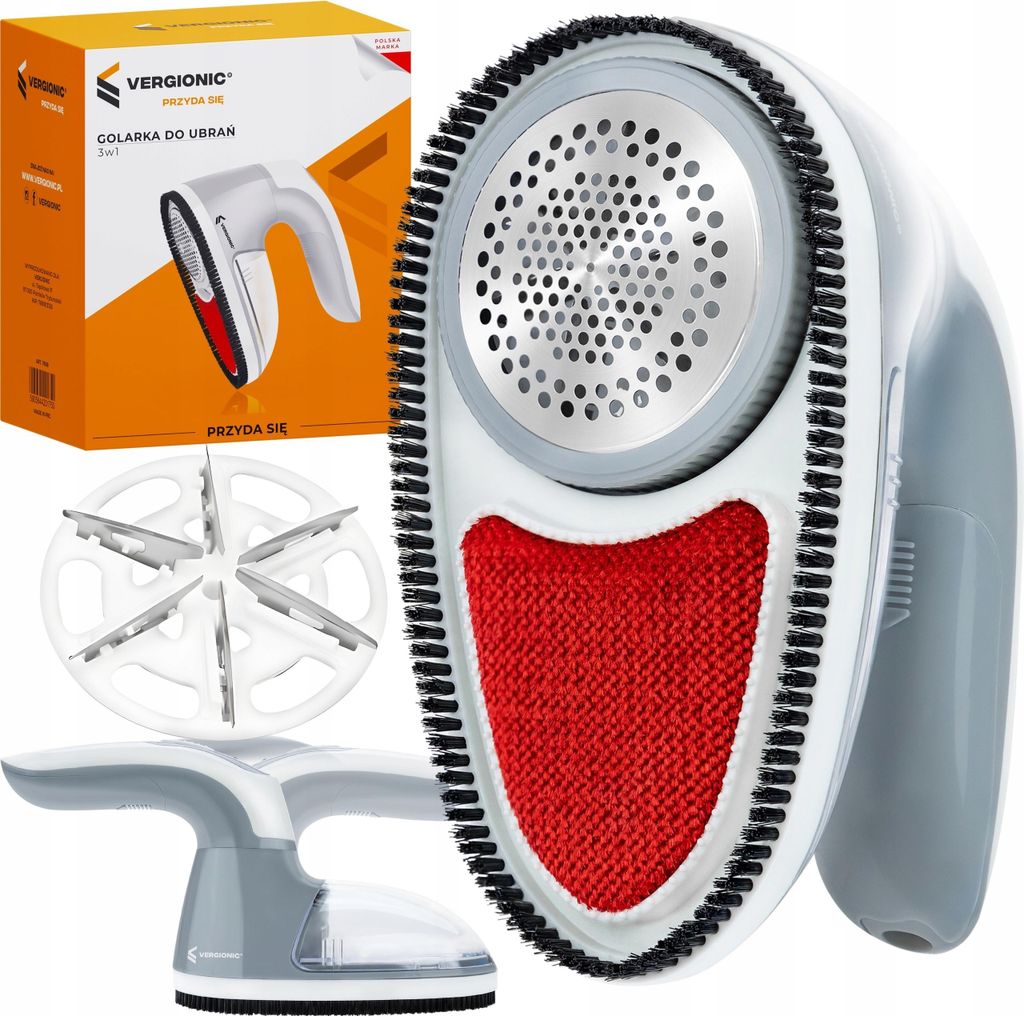 3W VERGIONIC Kleidungsrasierer Pullover Rasierer 6 Klingen USB