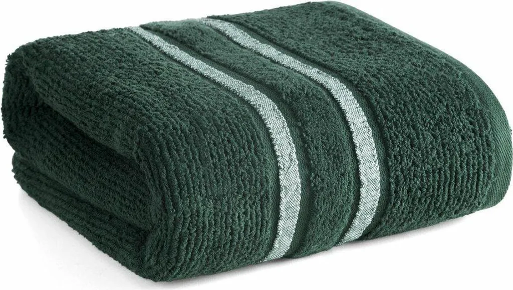Asciugamano Eurofirany 70x140 Verde | Spugna di Cotone Alta Densità