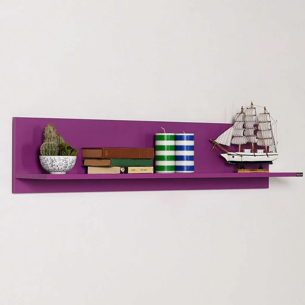 Skye Decor Raf-11-Uu-1 Mensola a Muro Viola 120x25x20 | Robusta