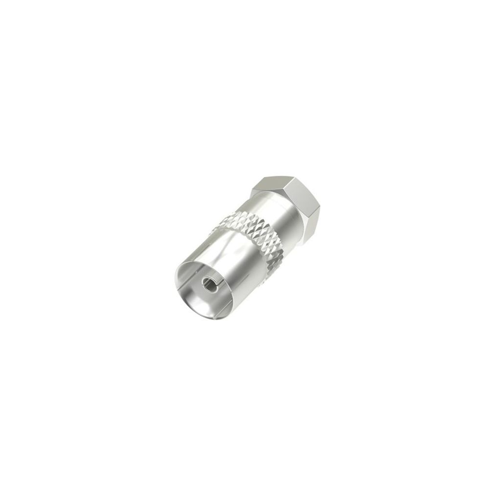 Hama 00205222, F-Typu, F, Adapter koncentryczny, Męska, Zdjęcie produktu 