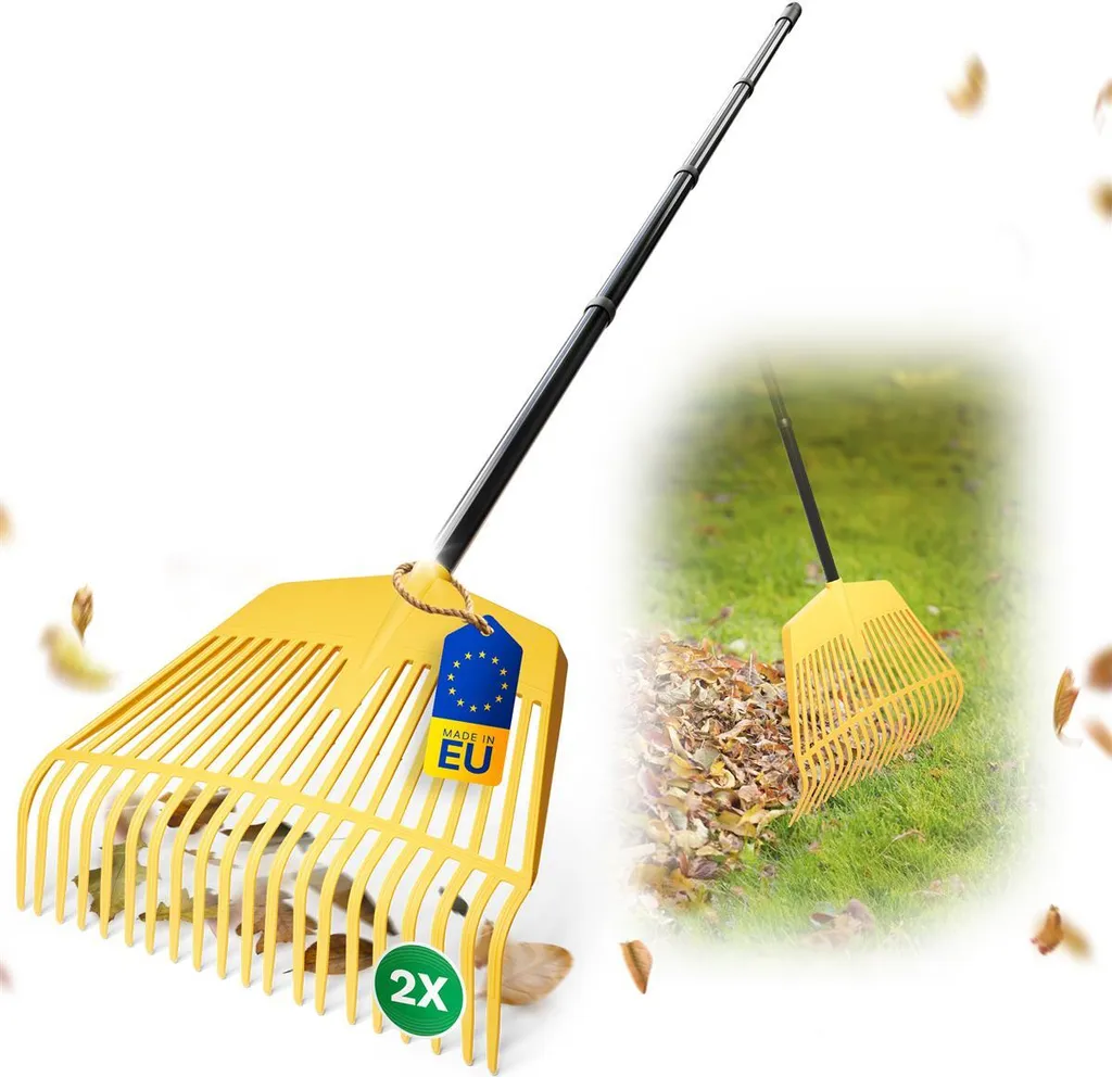 Dites Adieu aux Feuilles Mortes avec ce Balai de Jardin Largeur 60cm Novatool