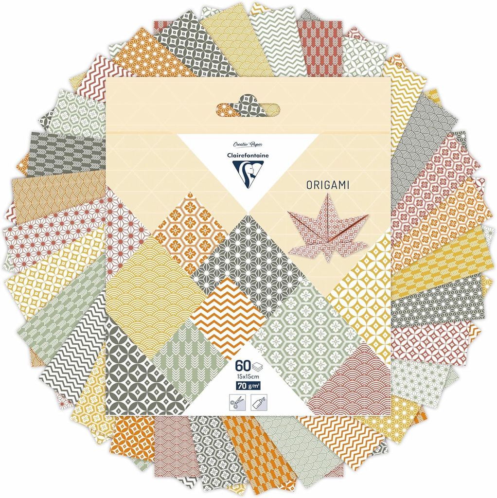 Origami Pkg 60Bl 15x15 70g Herbst Produktbild 