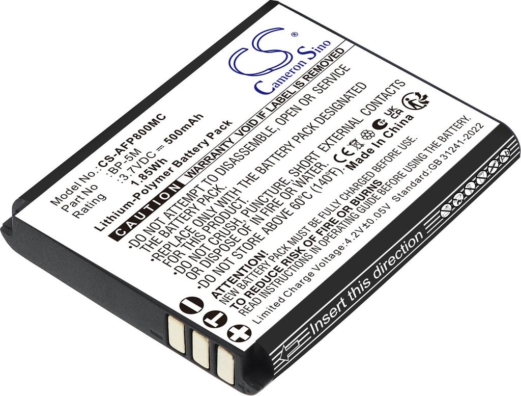 TECHTEK Batteria compatibile con [AgfaPhoto] Realishot Immagine del prodotto 