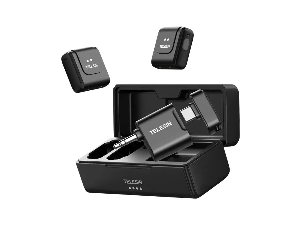 Micro sans Fil Anti-Bruit USB-C et Jack pour Smartphone et Haut-Parleur