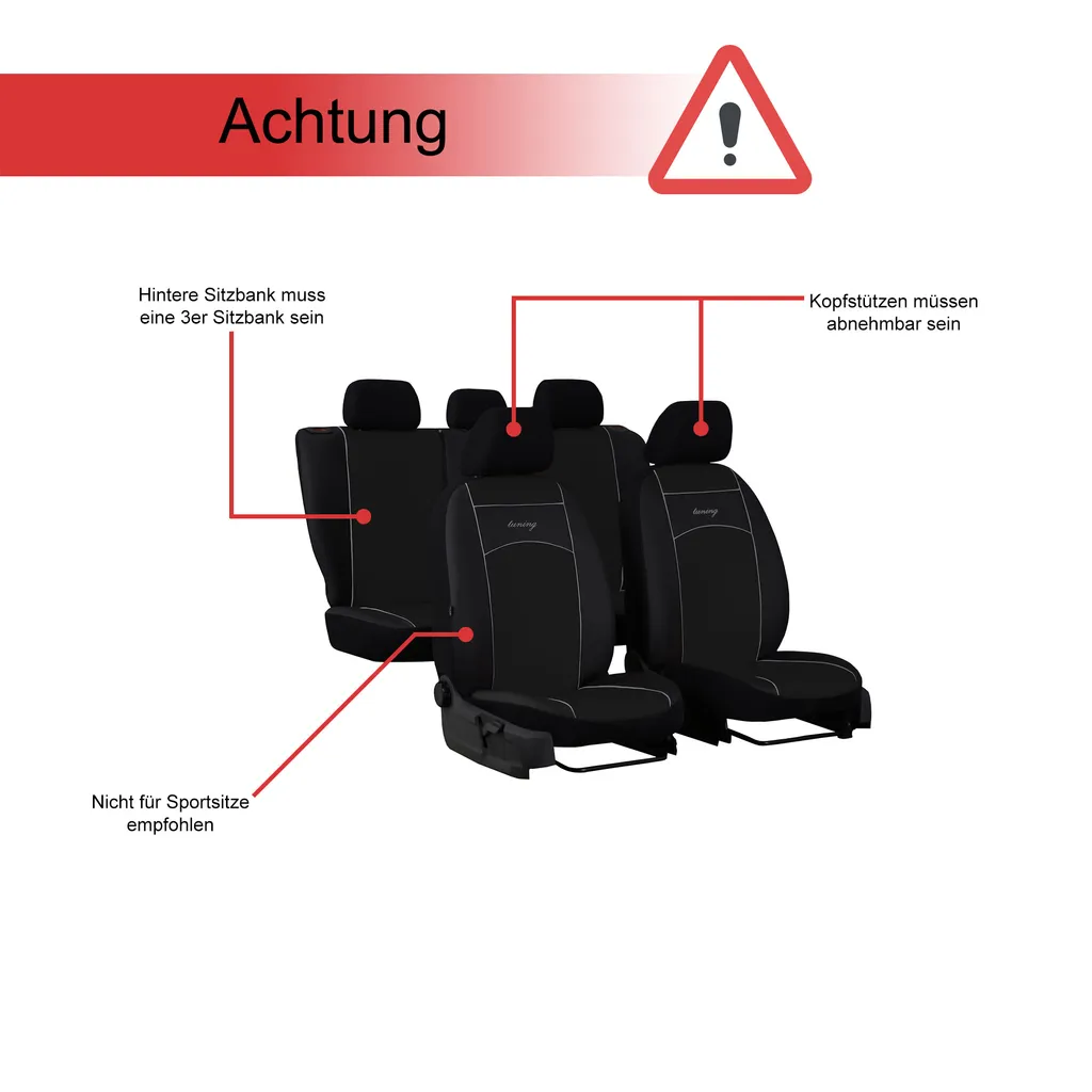 Coprisedili Auto Elegance Beige per Mazda CX-7 - Kit Comfort Totale - 3