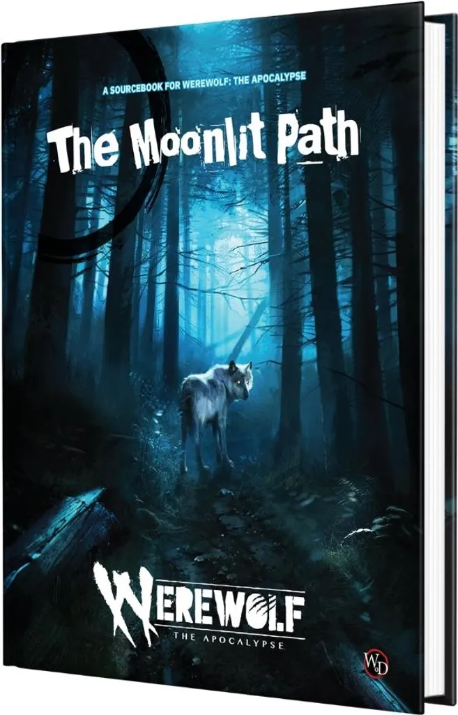 Werewolf The Apocalypse 5e édition Jeu de rôle Moonlit Path Version ENG