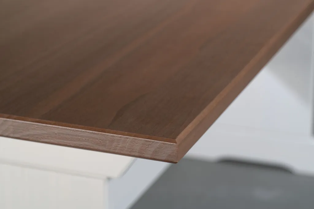 Banc WrightC blanc/marron : la solution gain de place pour votre entrée - 5