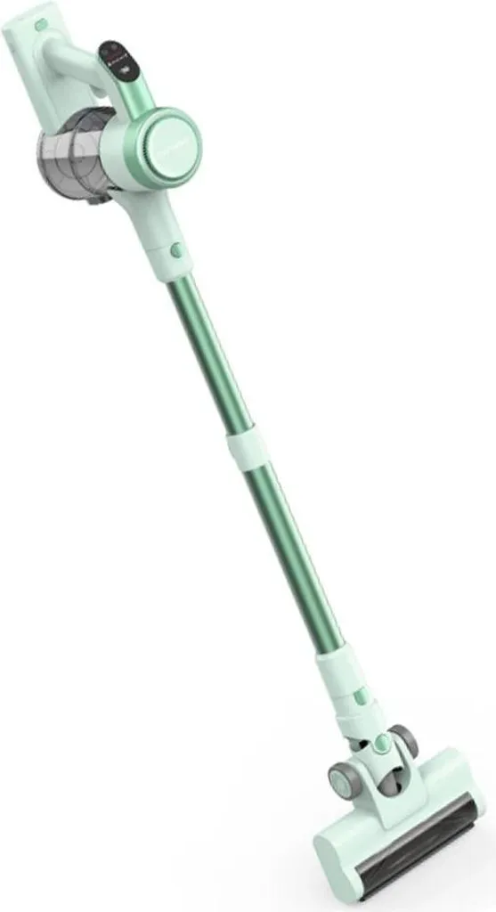 Aspirateur domestique pour sols durs et tapis vert puissant prise EU