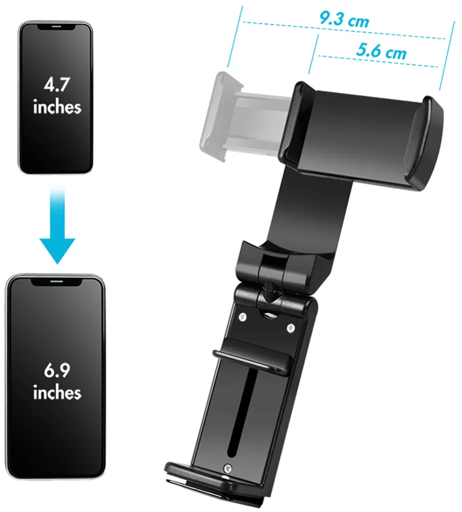 Supporto Universale LogiLink AA0169 per Smartphone 360° Nero - 2