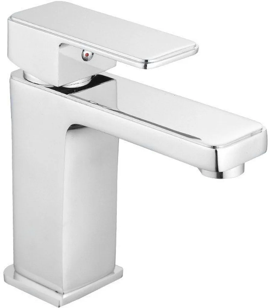 Mitigeur de lavabo Cetus chrome anti-calcaire pour remplacer robinet qui fuit