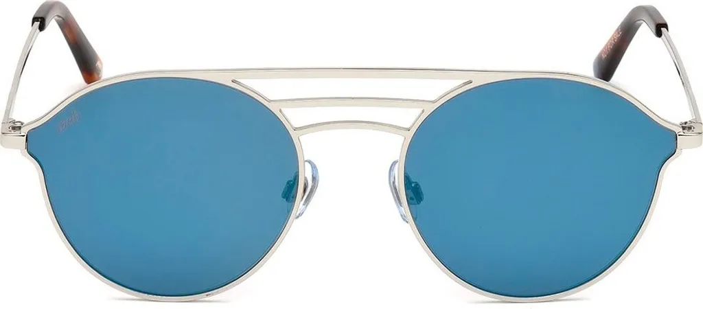 Lunettes de soleil WEB Mod.WE0207 16X 55 : Style Aviateur Argenté