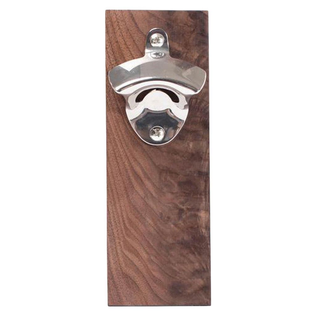 Magnetischer Flaschenöffner Wand, Bierzähler Flaschenöffner, Braun