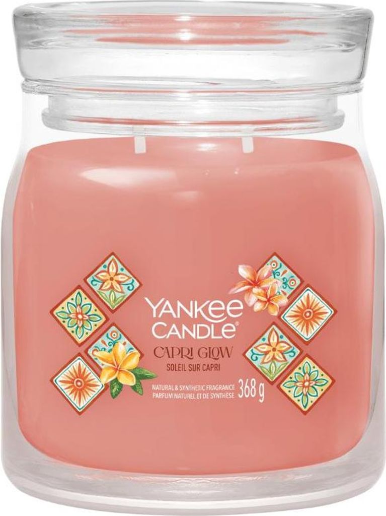 YANKEE CANDLE Capri Glow 368 g Produktbild 