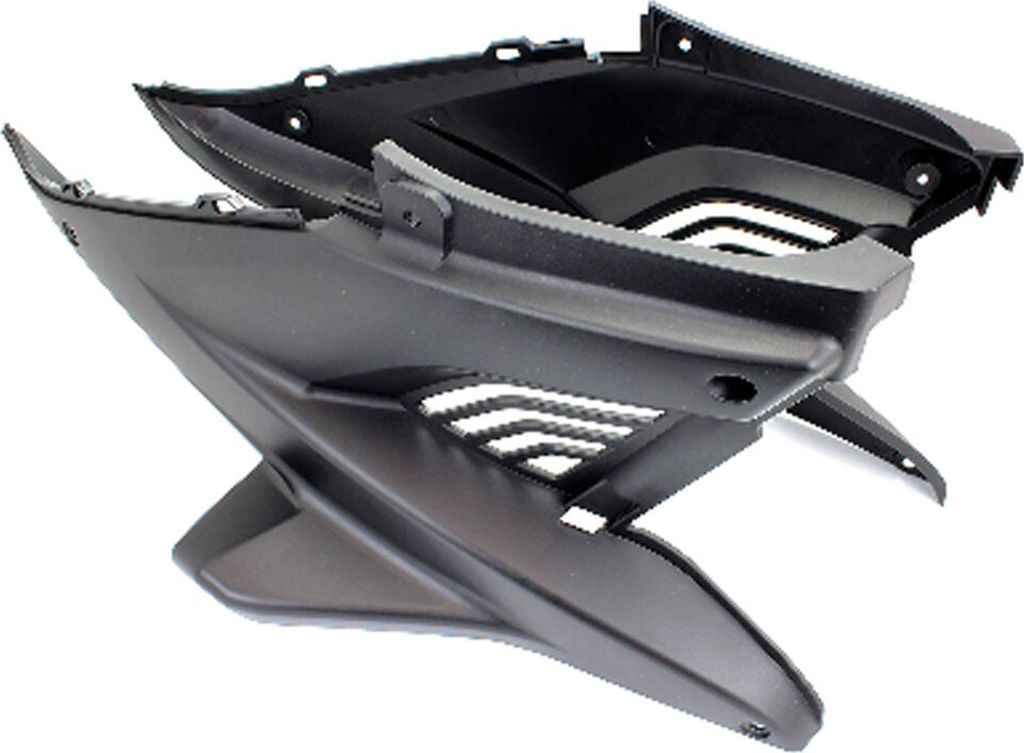 Coppia Carene Motore Nero Opaco Image du produit 