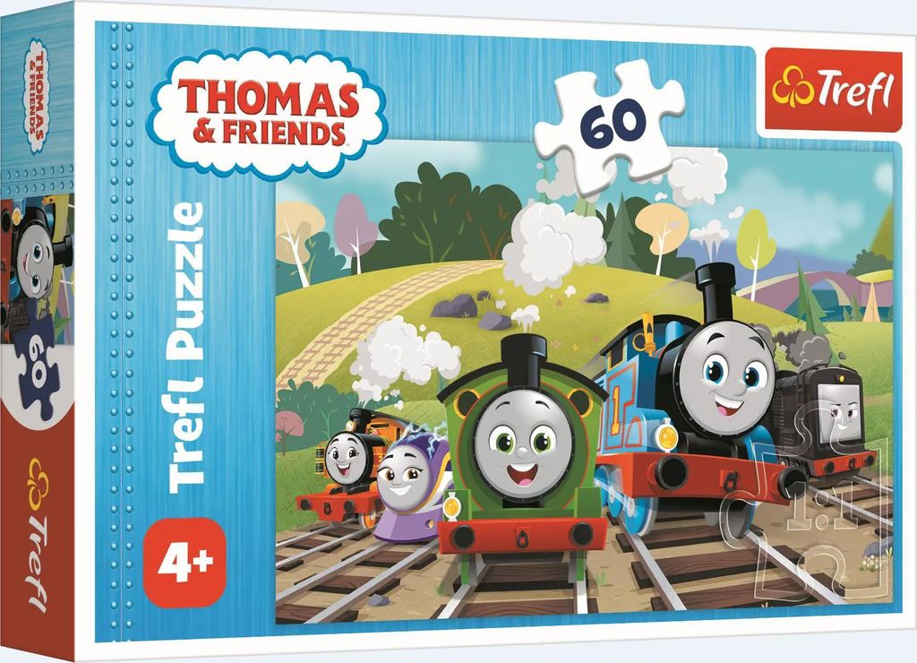 TREFL Puzzle Mašinka Tomáš a přátelé 60 dílků Obrázek produktu 