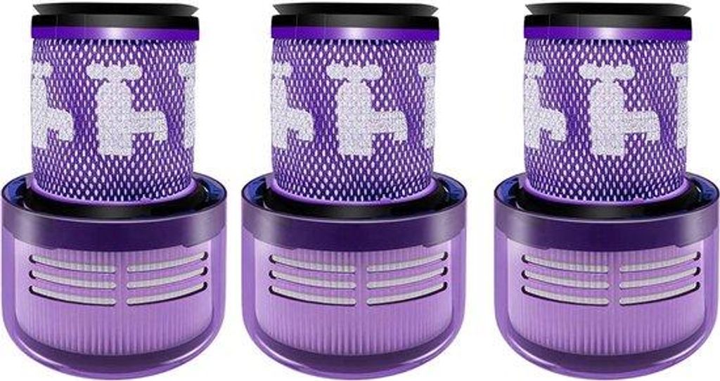 3x HEPA Filter geschikt voor Dyson V12 Detect Slim & Productafbeelding 