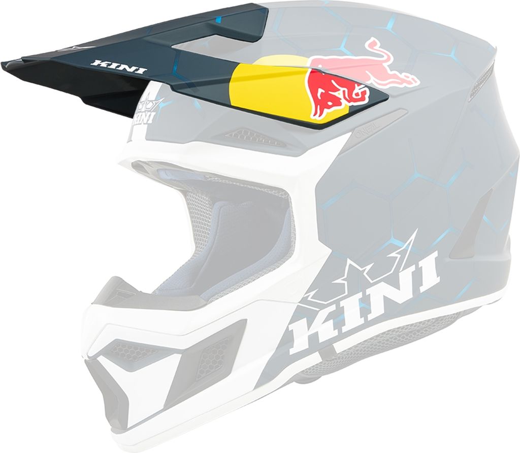 Kini Red Bull Visor MX3 Youth Helmet 1.0 blue/white