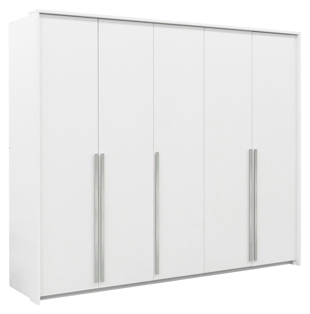 Masseno Drehtürenschrank AZIR 255/217/65 cm 4-türig Weiß
