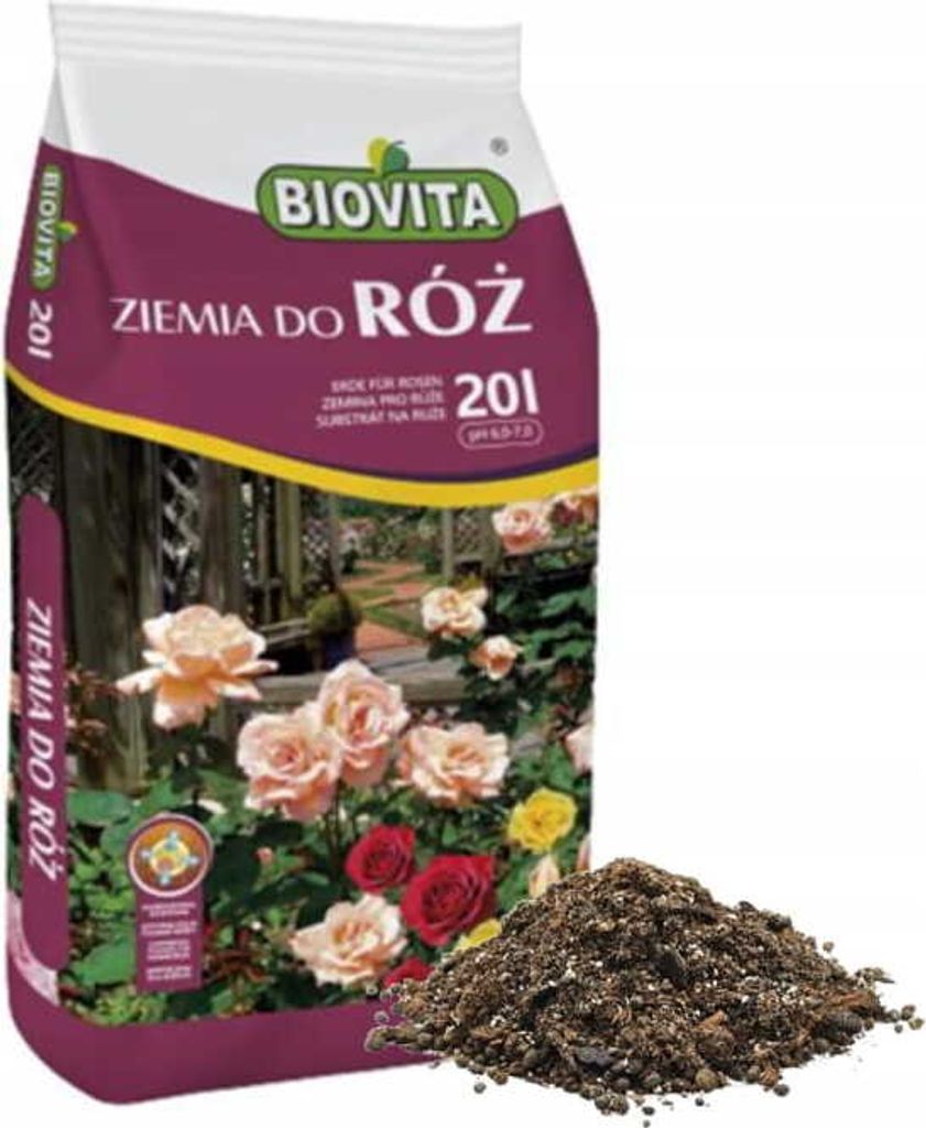 BIOVITA Rosen Erde  Perfektes Substrat für gesunde und Produktbild 