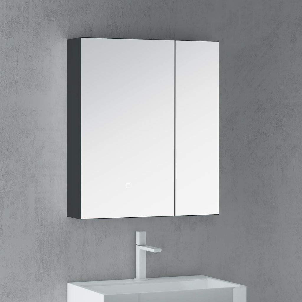 doporro Armoire Murale Salle de Bains avec Miroir LED Image du produit 