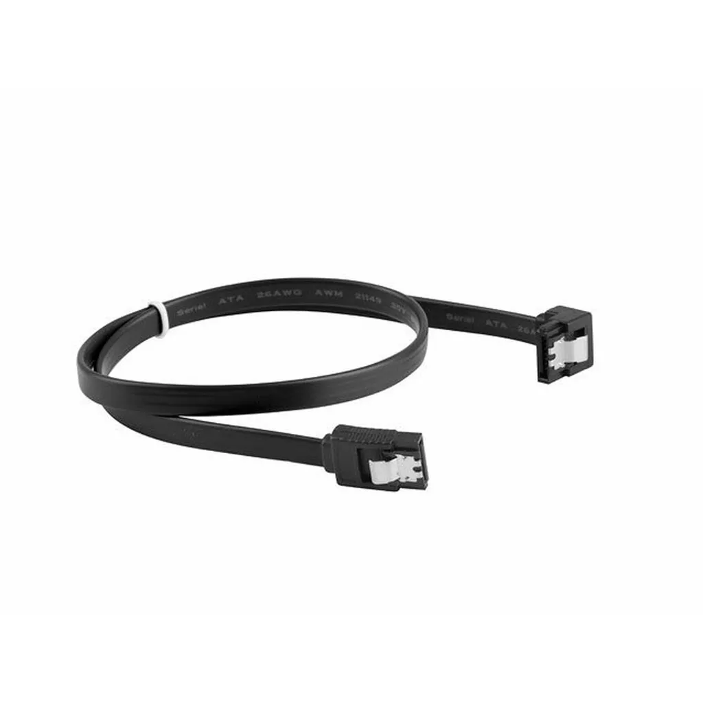 Lanberg Cavo SATA 3 - 50cm - Con Clip - Smetti di perdere i Dischi!