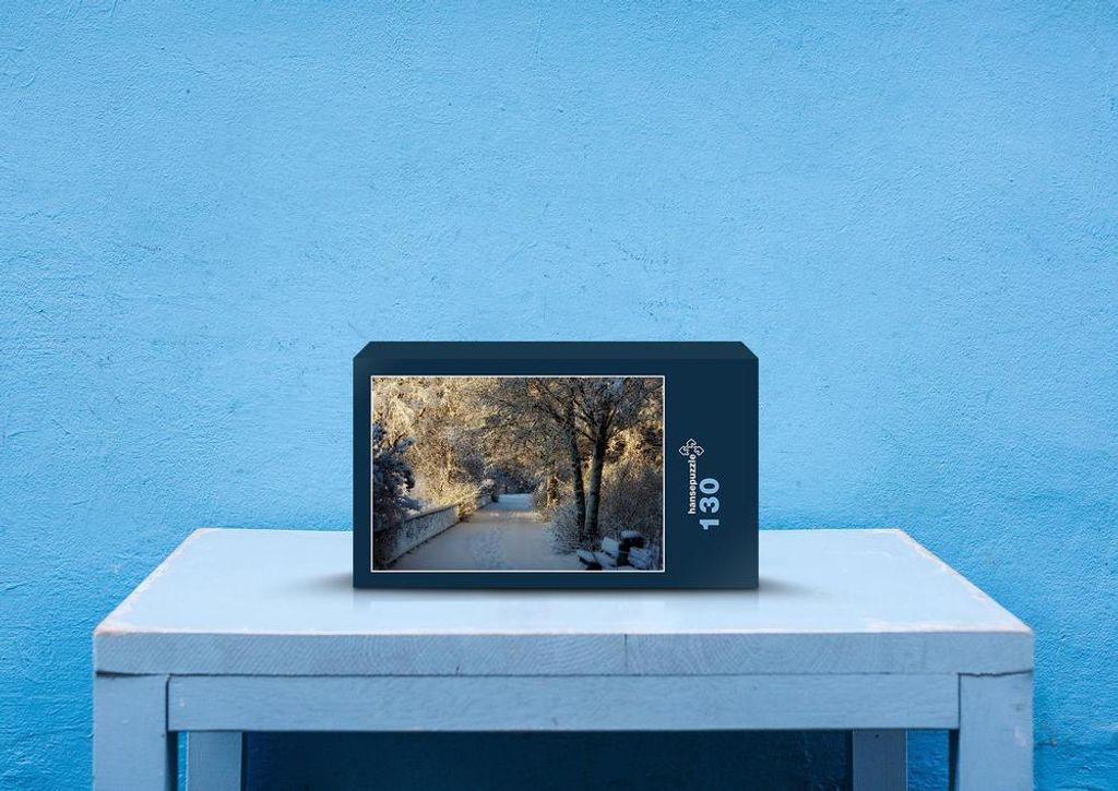 hansepuzzle 69712 - Finnland Puzzle, 130 Teile, Hintergründe, 28,7 x 20,0cm mit hochwertiger Aufbewahrung, Kartonbox & Beutel