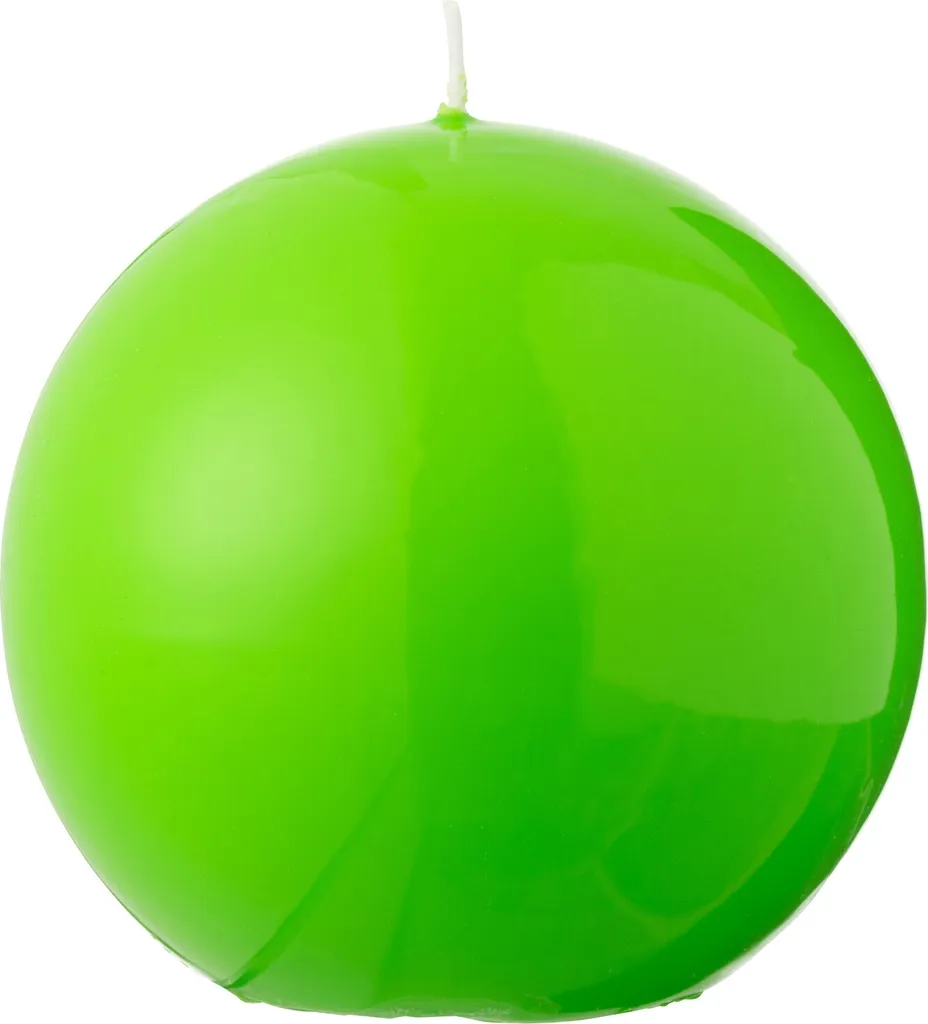 Bougie Ball Vert Fluo J-Line : Réveillez votre Déco Fade en 30 Heures