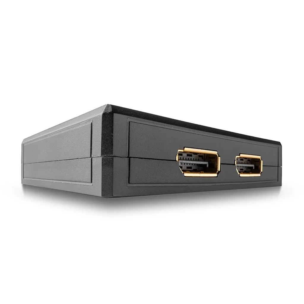 Lindy - Video/Audio-Schalter - 2 x DisplayPort - Desktop (38414)
