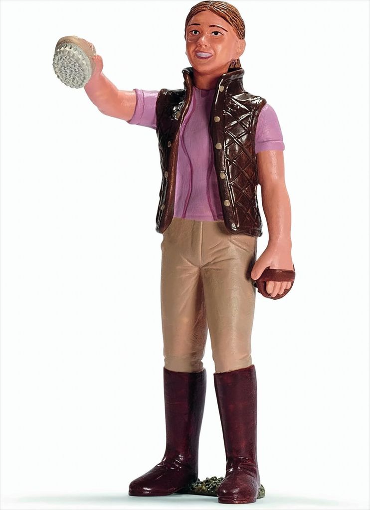 SCHLEICH 13448 - Bauernhof, Pferdepflegerin