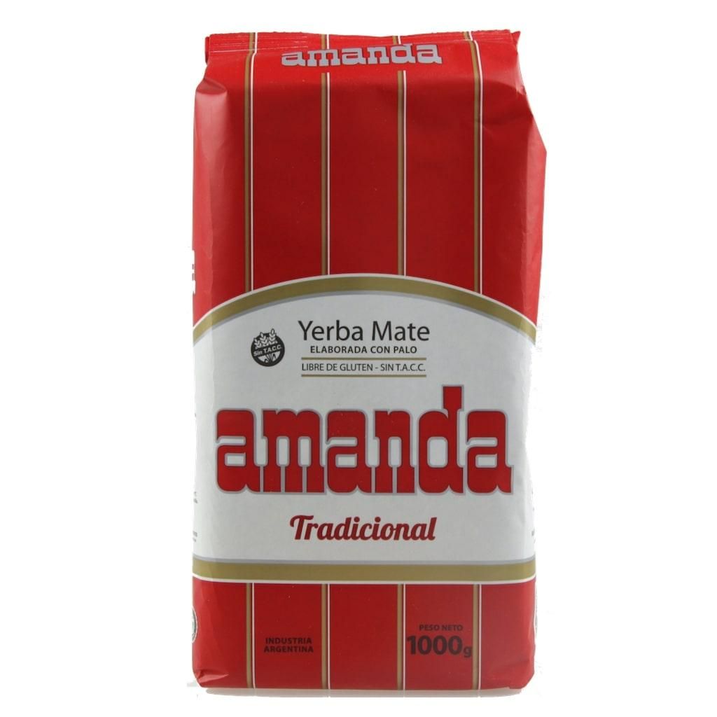 Amanda Mate Tee Tradicional 1 kg - Detox und Energie Getränk
